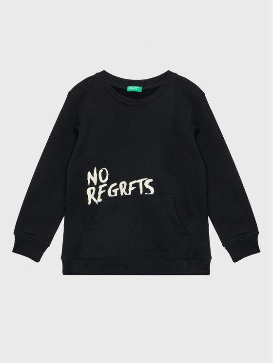 United Colors Of Benetton Суитшърт 3JLXC107O Черен Regular Fit за Момчета цена
