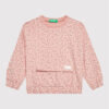 United Colors Of Benetton Суитшърт 3KFUG104Z Розов Regular Fit цвят на ниска цена