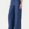 United Colors Of Benetton Текстилни панталони 4KHNDF09L Син Wide Leg за Жени цена