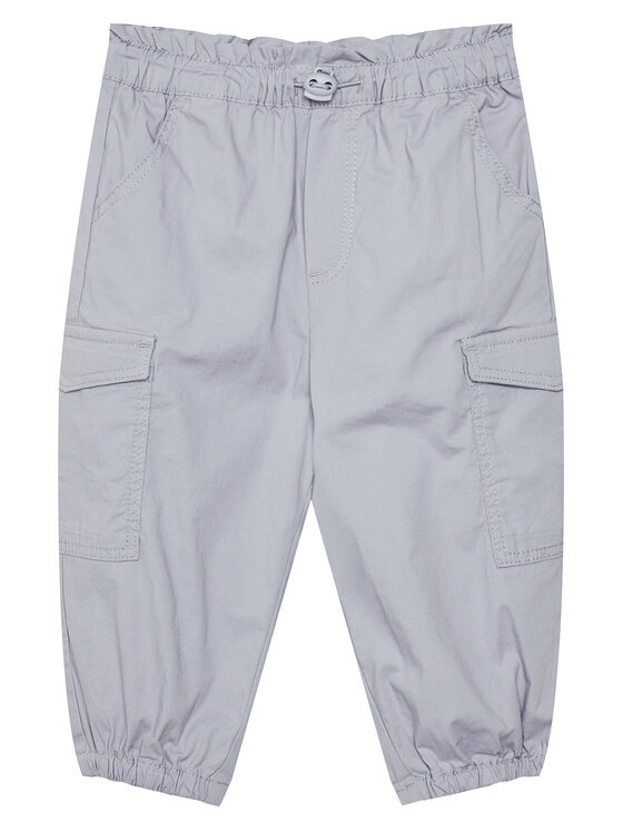 United Colors Of Benetton Текстилни панталони 4L2VGF028 Син Relaxed Fit за Момичета цена