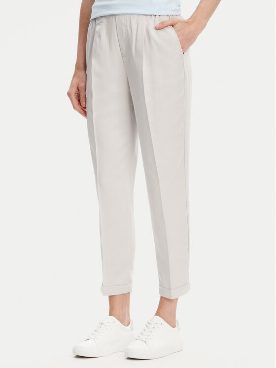 United Colors Of Benetton Текстилни панталони 4Y09DF079 Сив Regular Fit за Жени цена