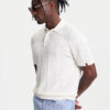 United Colors Of Benetton Тениска с яка и копчета 115GK301G Бежов Regular Fit за Мъже цена