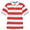 United Colors Of Benetton Тениска с яка и копчета 39QAC301T Червен Regular Fit за Момчета цена