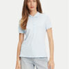 United Colors Of Benetton Тениска с яка и копчета 3TQJD300W Светлосиньо Slim Fit за Жени цена
