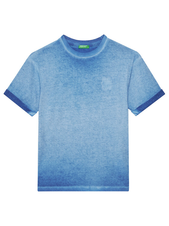 United Colors Of Benetton Тишърт 3085C10P9 Син Regular Fit за Момчета цена
