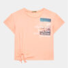 United Colors Of Benetton Тишърт 3096C10B4 Розов Regular Fit за Момичета цена