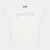 United Colors Of Benetton Тишърт 3096C10C1 Бял Regular Fit за Момичета цена