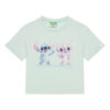 United Colors Of Benetton Тишърт 35RYC10MV Зелен Boxy Fit за Момичета цена