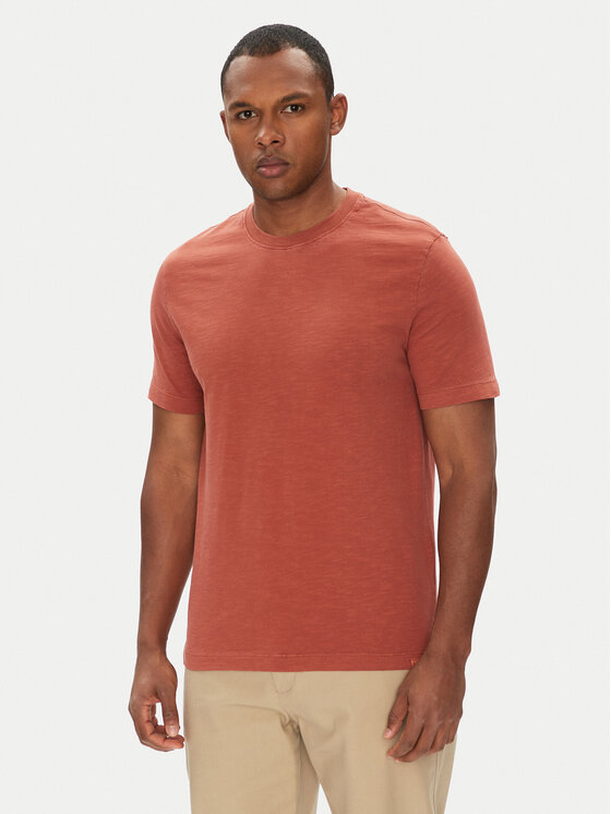 United Colors Of Benetton Тишърт 36JGU105U Бордо Relaxed Fit за Мъже цена