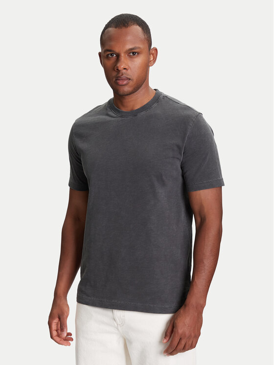 United Colors Of Benetton Тишърт 36JGU105U Сив Relaxed Fit за Мъже цена