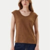 United Colors Of Benetton Тишърт 37UJE16B1 Кафяв Regular Fit за Жени цена