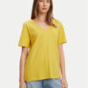 United Colors Of Benetton Тишърт 3BVXD400H Жълт Relaxed Fit за Жени цена