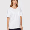 United Colors Of Benetton Тишърт 3BVXE18A0 Бял Relaxed Fit за Жени цена