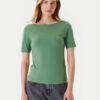 United Colors Of Benetton Тишърт 3FJHD109K Зелен Slim Fit за Жени цена