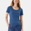 United Colors Of Benetton Тишърт 3GA2D1066 Тъмносин Slim Fit за Жени цена