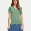 United Colors Of Benetton Тишърт 3GA2E4230 Зелен Regular Fit за Жени цена