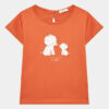 United Colors Of Benetton Тишърт 3I1XA102U Оранжев Regular Fit за Момичета цена