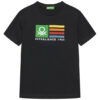 United Colors Of Benetton Тишърт 3I1XC10N3 Черен Regular Fit за Момчета цена