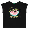 United Colors Of Benetton Тишърт 3I1XC10P0 Черен Regular Fit за Момичета цена