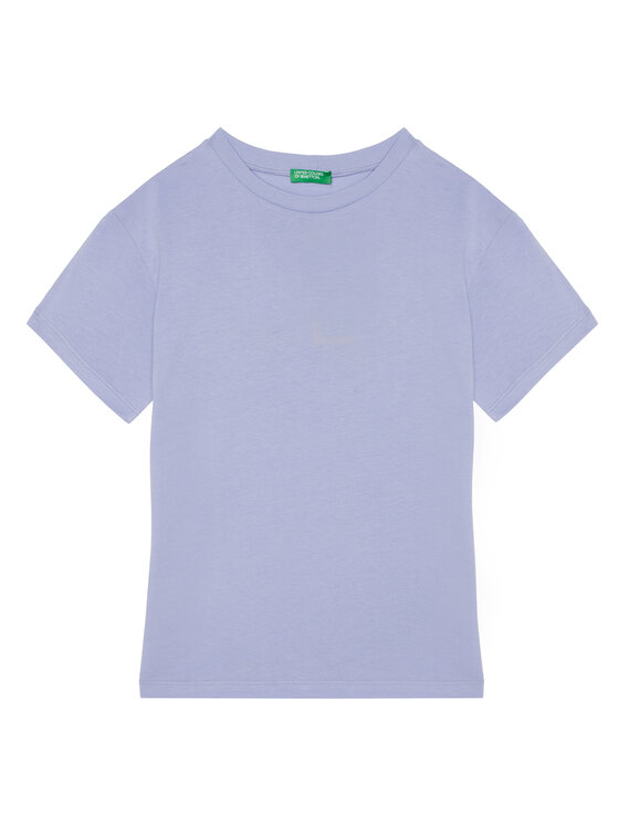 United Colors Of Benetton Тишърт 3I1XC10P7 Виолетов Regular Fit за Момчета цена