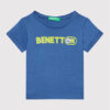 United Colors Of Benetton Тишърт 3I1XG102N Син Regular Fit цвят на ниска цена