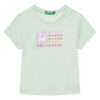 United Colors Of Benetton Тишърт 3I1XG10HU Зелен Regular Fit за Момичета цена