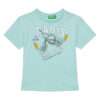United Colors Of Benetton Тишърт 3I1XG10IJ Зелен Regular Fit за Момчета цена