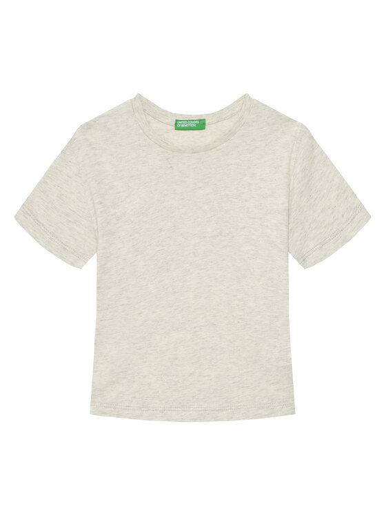 United Colors Of Benetton Тишърт 3I1XG10IJ Сив Regular Fit за Момчета цена