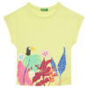 United Colors Of Benetton Тишърт 3I1XG10JH Жълт Regular Fit за Момичета цена