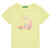 United Colors Of Benetton Тишърт 3I1XG10JJ Жълт Regular Fit цвят на ниска цена