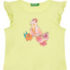 United Colors Of Benetton Тишърт 3I1XG10JK Жълт Regular Fit за Момичета цена