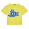 United Colors Of Benetton Тишърт 3I1XG10JL Жълт Regular Fit за Момчета цена