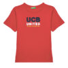 United Colors Of Benetton Тишърт 3I1XG10JO Червен Regular Fit цвят на ниска цена