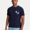 United Colors Of Benetton Тишърт 3I1XU1096 Тъмносин Regular Fit за Мъже цена