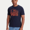 United Colors Of Benetton Тишърт 3I1XU10A4 Тъмносин Relaxed Fit за Мъже цена