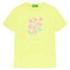 United Colors Of Benetton Тишърт 3JERG10J3 Жълт Regular Fit цвят на ниска цена