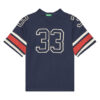 United Colors Of Benetton Тишърт 3MI5C10OA Тъмносин Relaxed Fit за Момчета цена