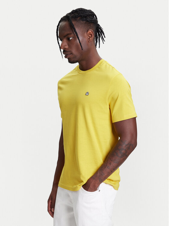 United Colors Of Benetton Тишърт 3MI5J1AF7 Жълт Regular Fit за Мъже цена
