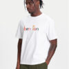 United Colors Of Benetton Тишърт 3MI6U109O Бял Oversize за Мъже цена