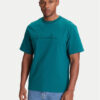 United Colors Of Benetton Тишърт 3MI6U109O Зелен Oversize за Мъже цена