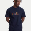 United Colors Of Benetton Тишърт 3MI6U109O Тъмносин Oversize за Мъже цена