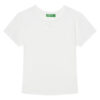 United Colors Of Benetton Тишърт 3P4ZC10O0 Бял Slim Fit цвят на ниска цена