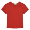 United Colors Of Benetton Тишърт 3P4ZC10O0 Червен Slim Fit за Момичета цена