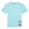 United Colors Of Benetton Тишърт 3PCMC10N7 Син Regular Fit за Момчета цена