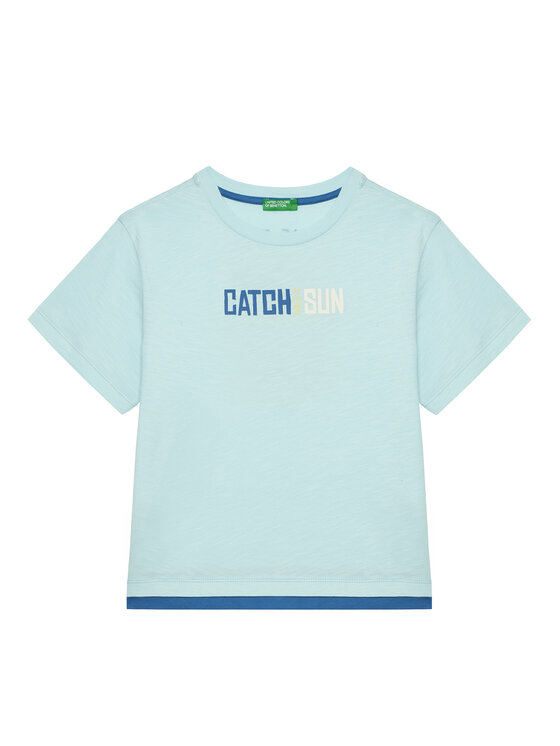 United Colors Of Benetton Тишърт 3SLUG10JF Син Regular Fit за Момчета цена