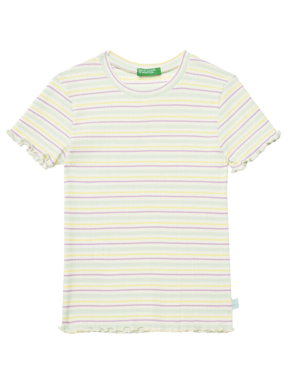 United Colors Of Benetton Тишърт 3TLVC10N0 Цветен Regular Fit за Момичета цена