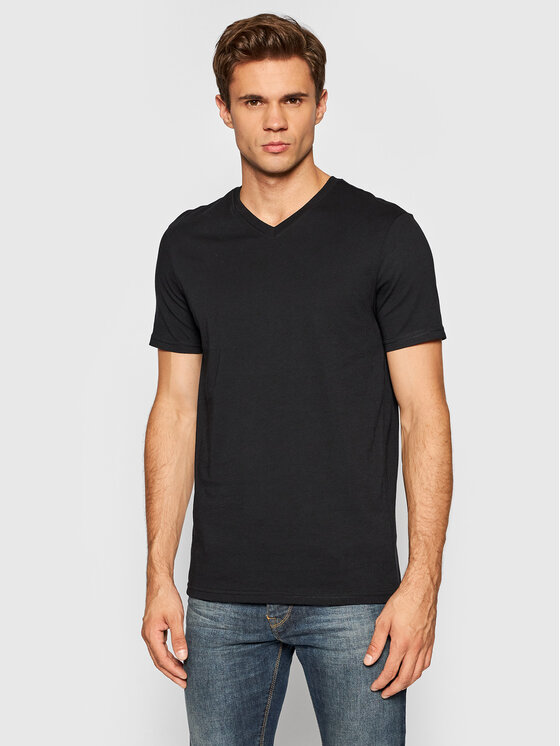 United Colors Of Benetton Тишърт 3U53J4231 Черен Regular Fit за Мъже цена