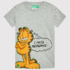United Colors Of Benetton Тишърт Garfield 3096G103U Сив Regular Fit цвят на ниска цена