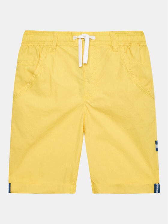 United Colors Of Benetton Шорти от плат 4AC7C901T Жълт Regular Fit за Момчета цена