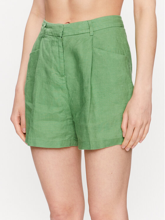 United Colors Of Benetton Шорти от плат 4AGHD900K Зелен Regular Fit за Жени цена